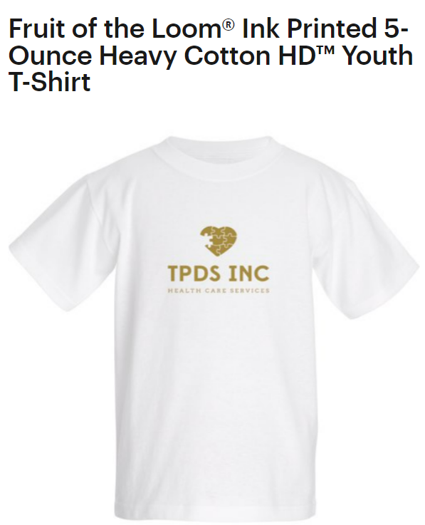 Heavy Cotton White Shirt-Youth